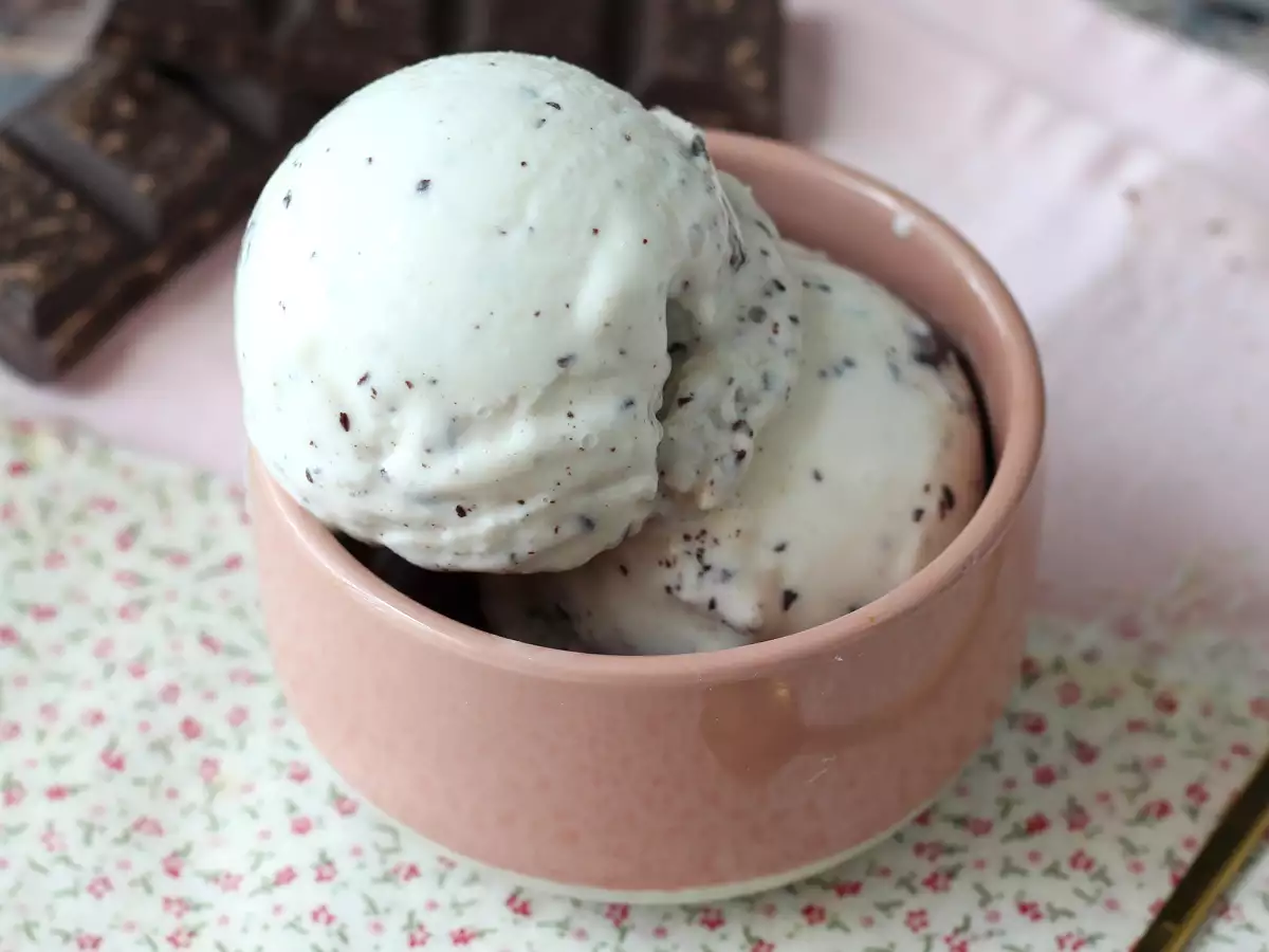 Sorvete de iogurte estilo stracciatella com o Ninja Creami - foto 7