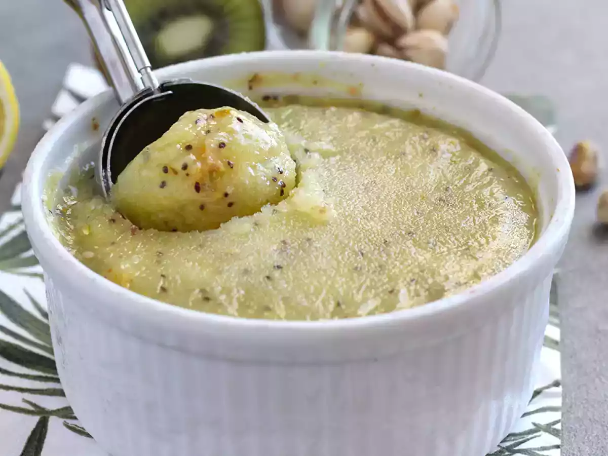 Sorvete de Kiwi