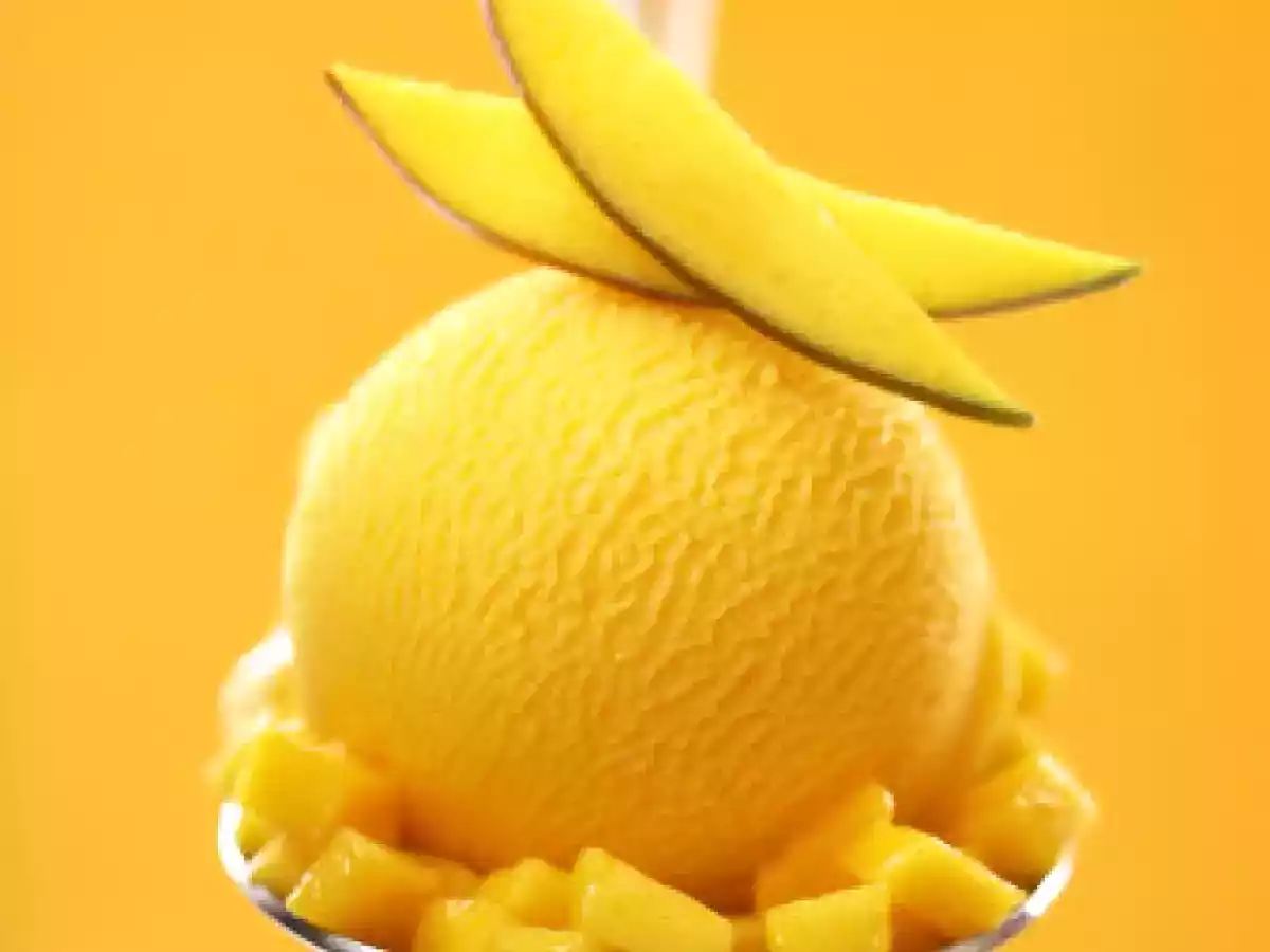Sorvete de Manga (gelado)