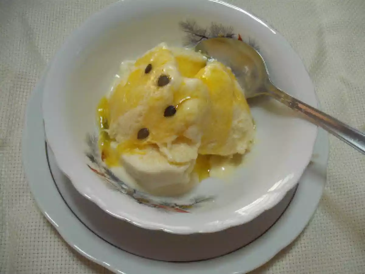 Sorvete de Maracuja