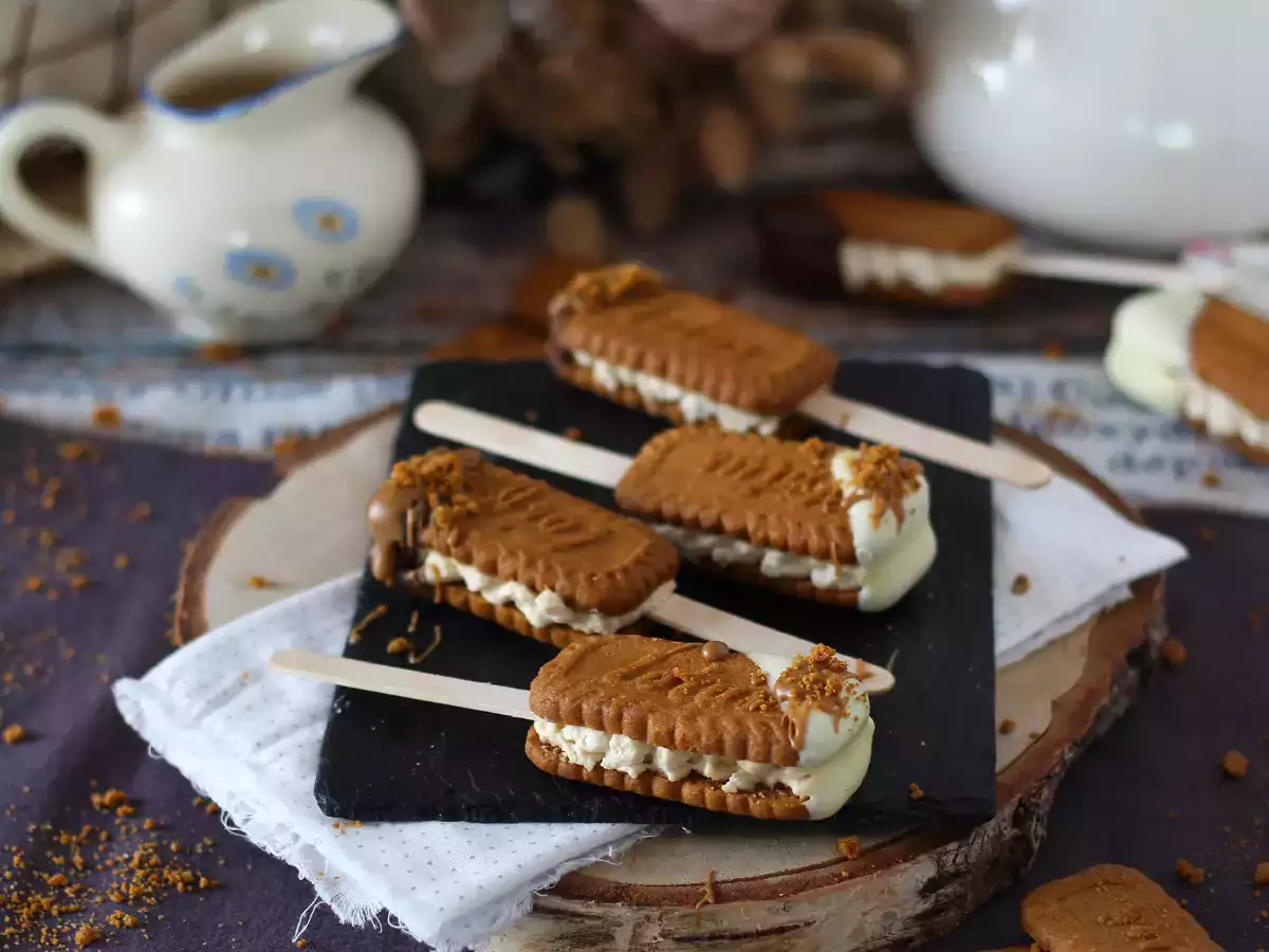 Sorvete de mascarpone com bolacha de canela, na medida certa! - foto 5