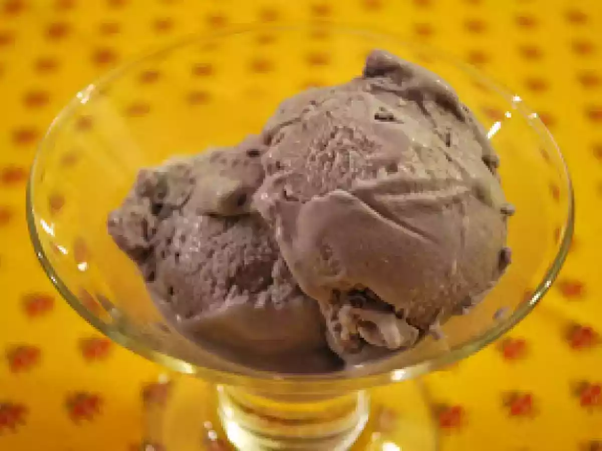 Sorvete de violeta