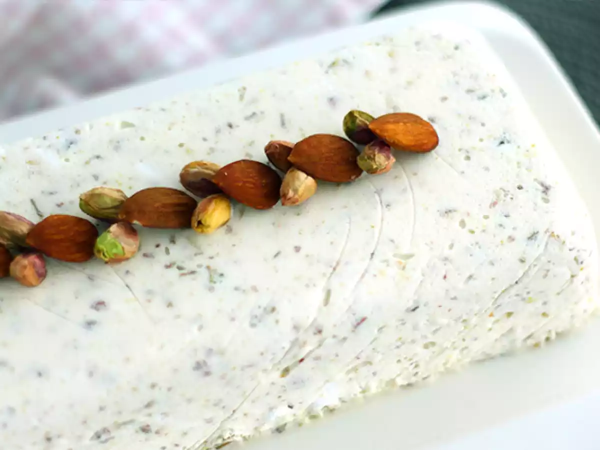 Sorvete Nougat (gelado de avelã e mel) - foto 4
