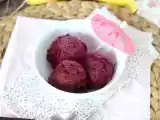 Sorvete vegano de banana e frutas vermelhas. Sem adição de açúcar., foto 3