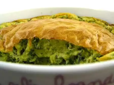 Soufflé de espinafres