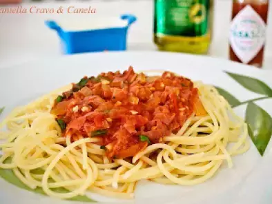 Spaghetti à Bolonhesa de Mortadela - foto 2