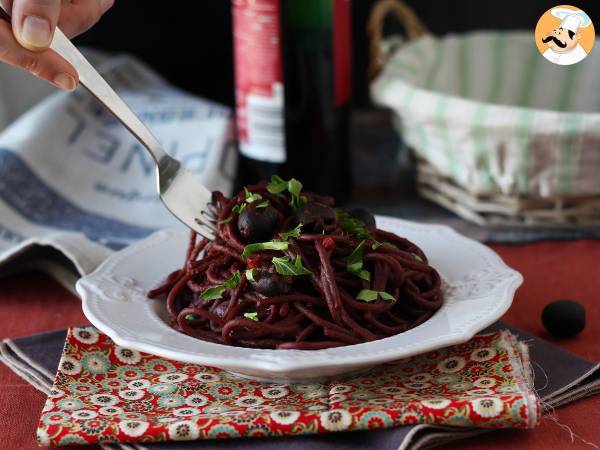 Spaghetti al Fuoco di Bacco: massa com vinho tinto que traz intensidade e paixão à mesa! - foto 4