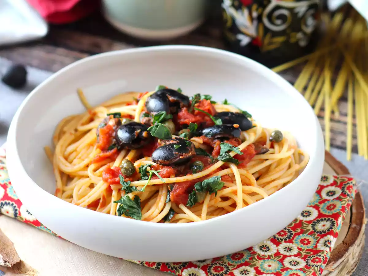 Spaghetti alla puttanesca o prato do pecado ! - foto 3