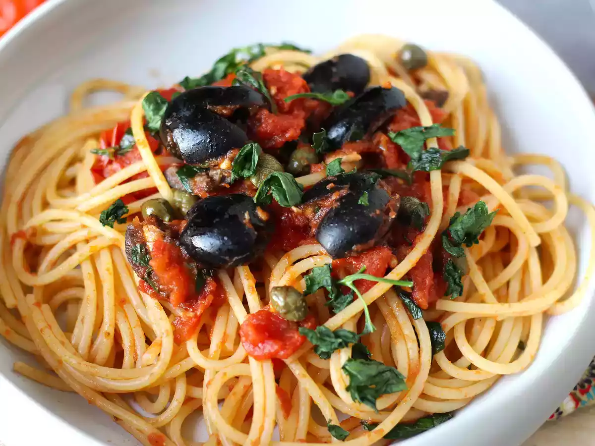 Spaghetti alla puttanesca o prato do pecado ! - foto 4