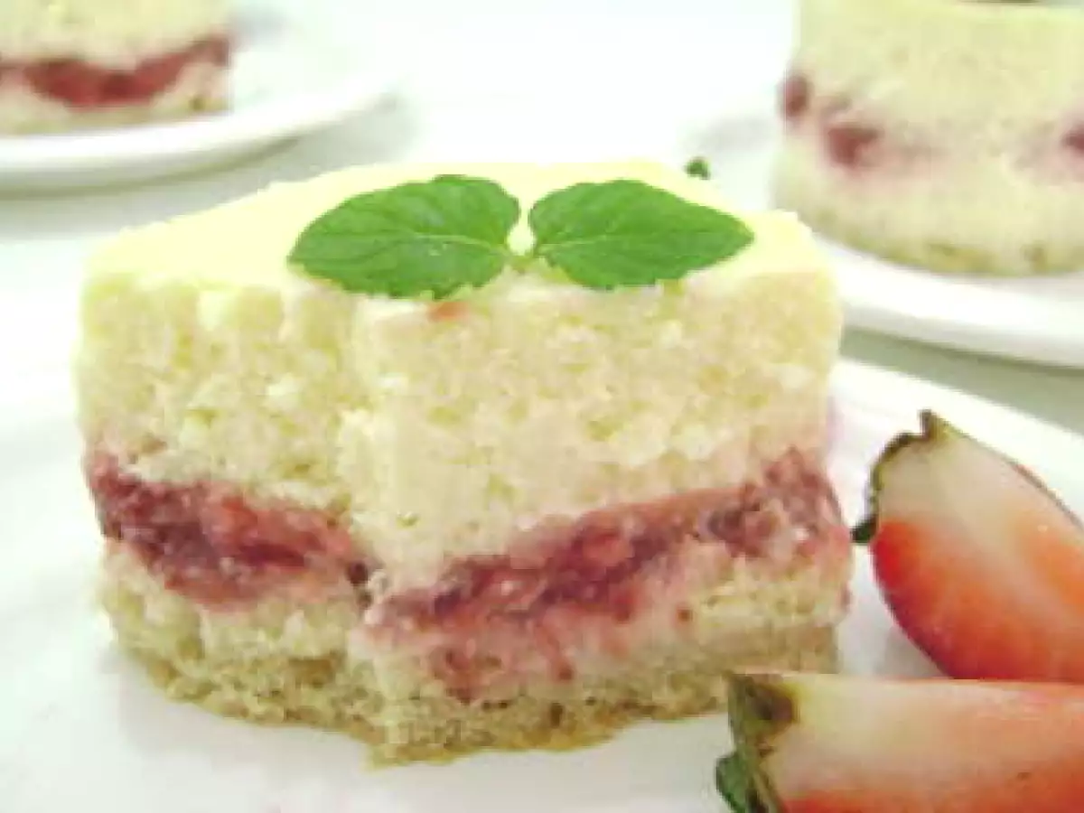 Strawberry Lava Cheesecake - foto 3