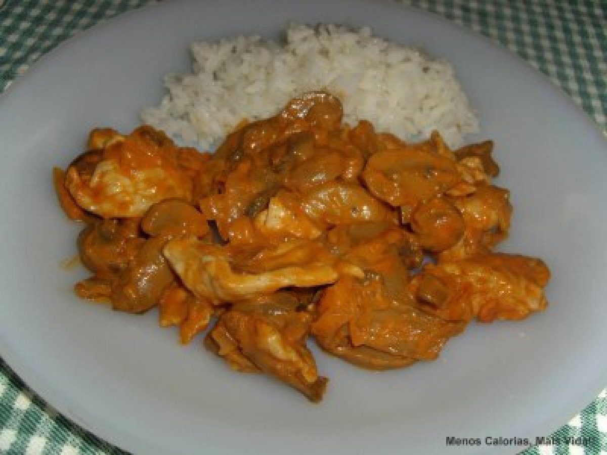 Strogonoff de Light de Frango