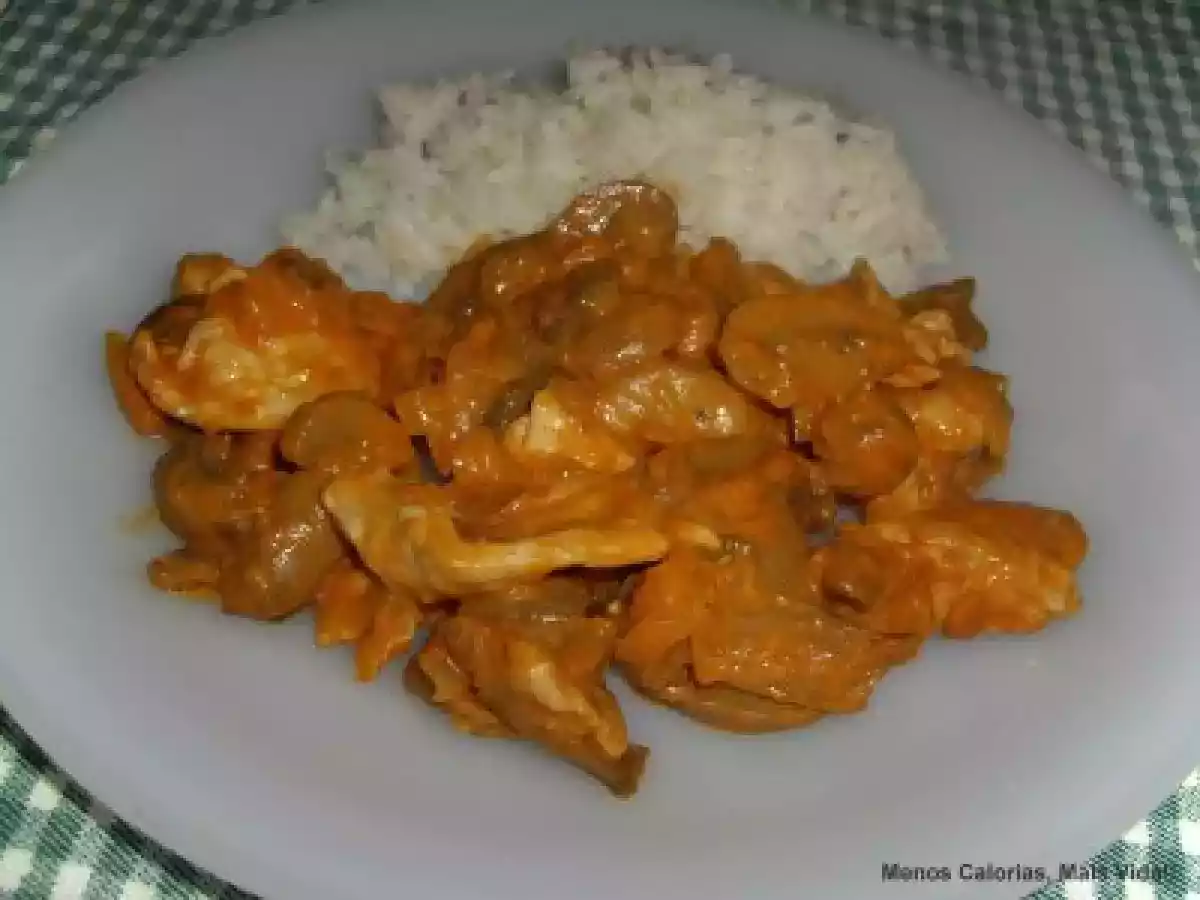 Strogonoff de Light de Frango