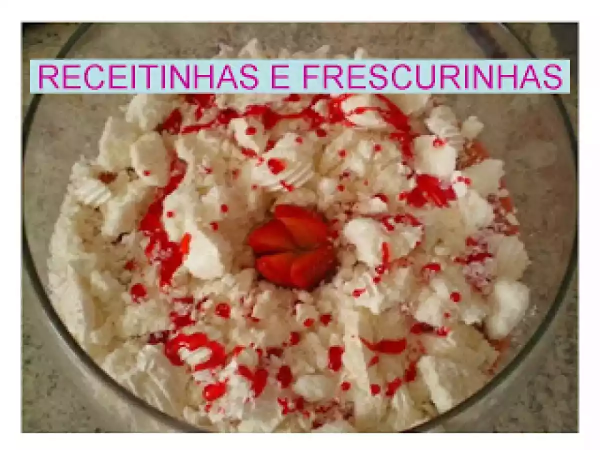 Strogonoff de Morangos