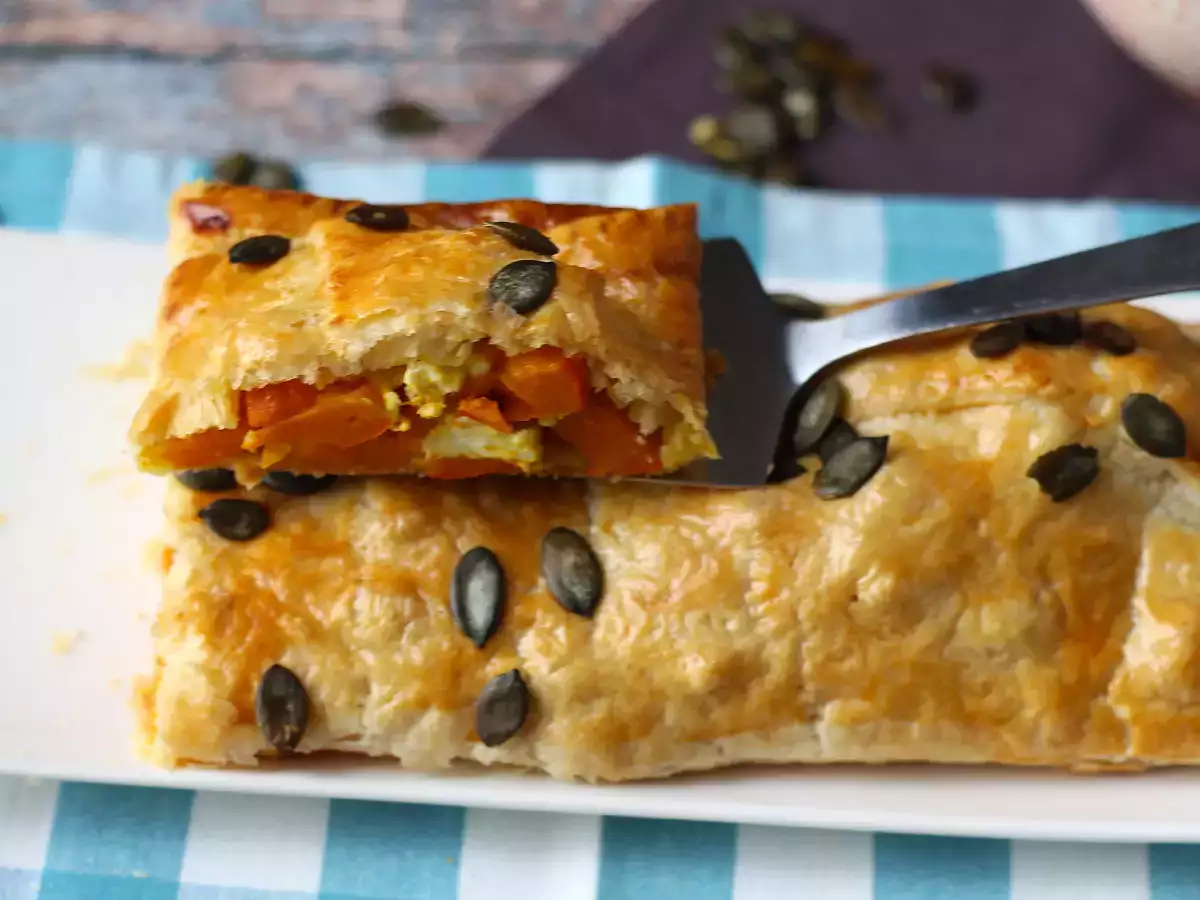 Strudel de abóbora e queijo feta: crocante e irresistível - foto 4
