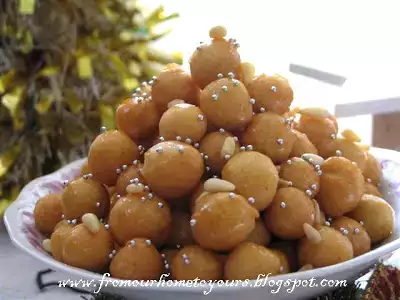 Struffoli para a Ceia de Natal