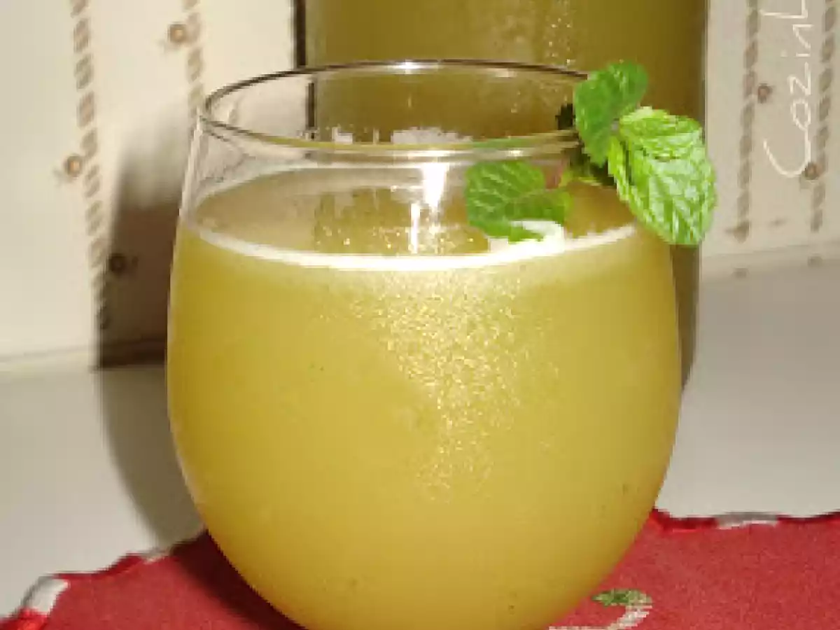 Suco de Casca da Abacaxi com Hortelã - foto 2