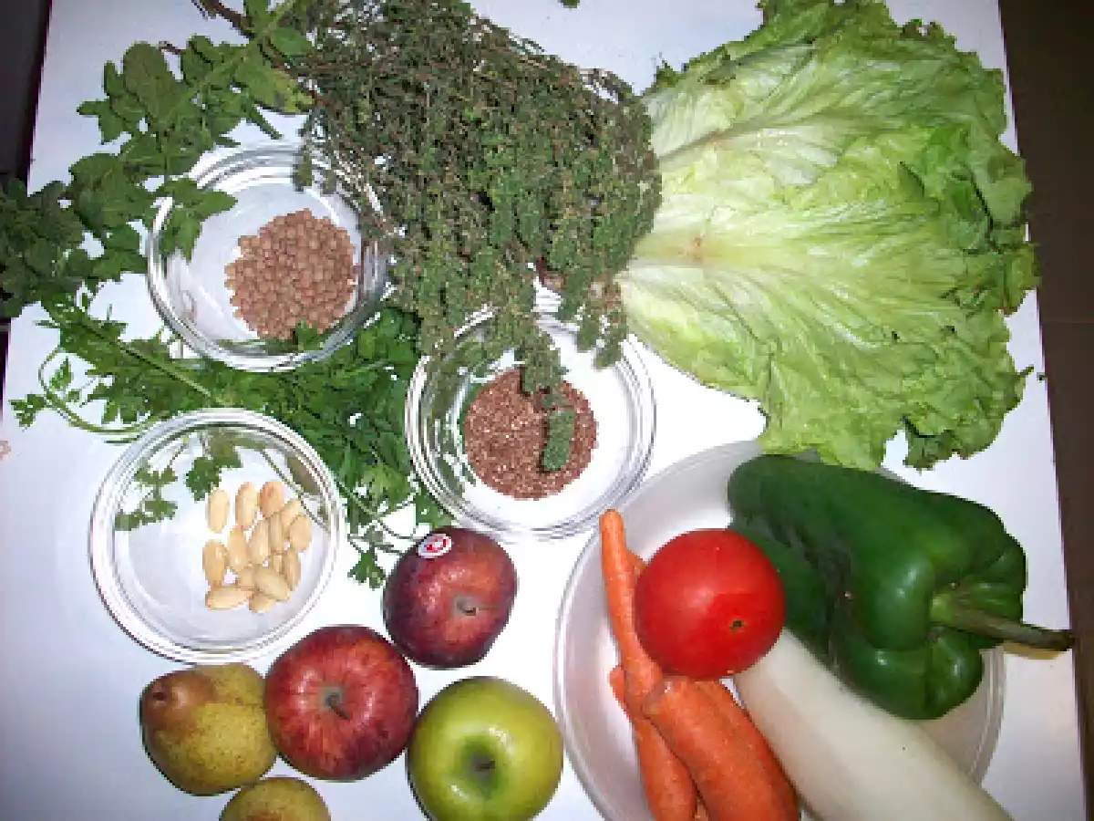Suco verde ou Sumo verde do Dr. Alberto Gonzales