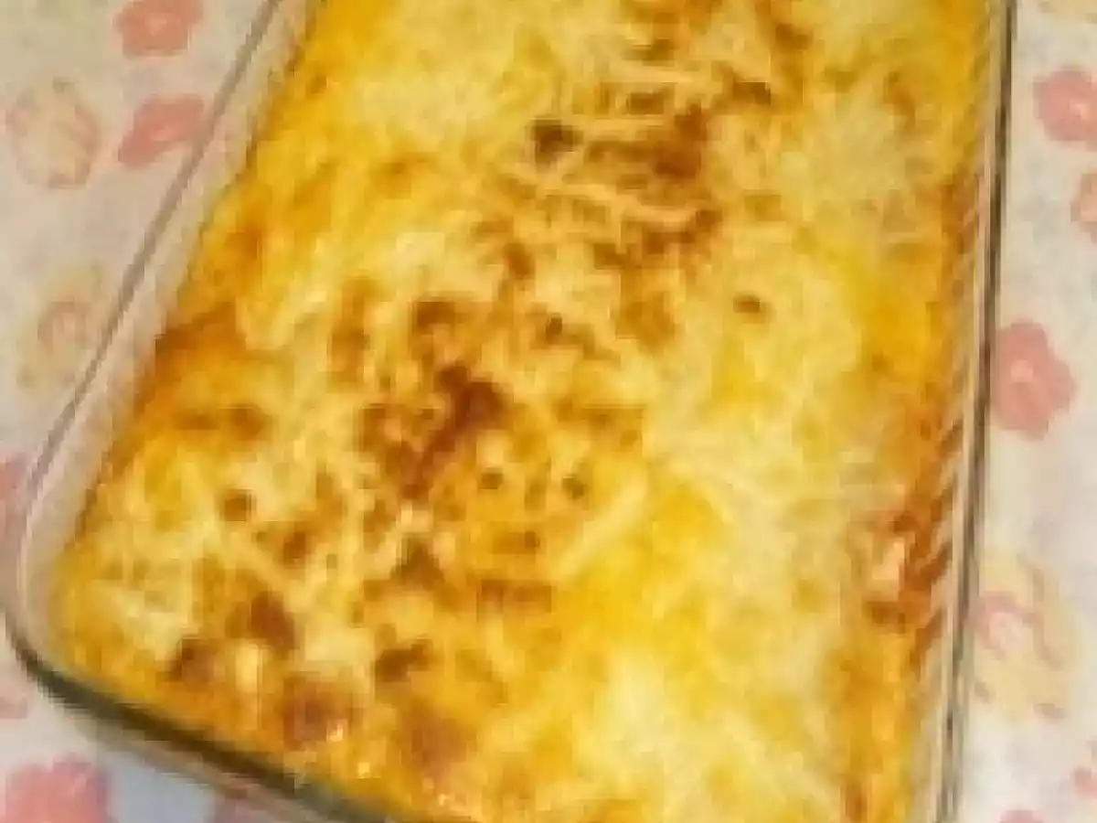 Suflê de Bacalhau com Parmesão