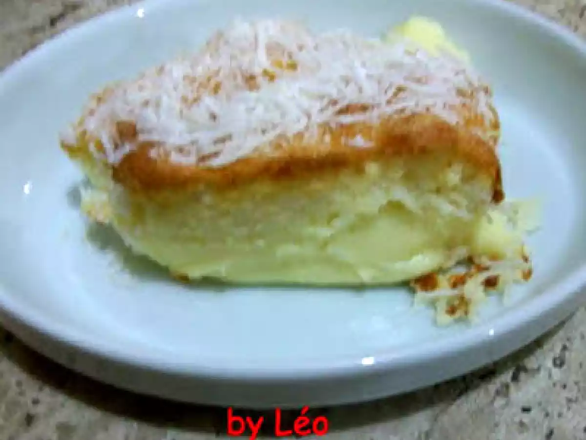 Suflê de coco da Palmirinha (Léo)