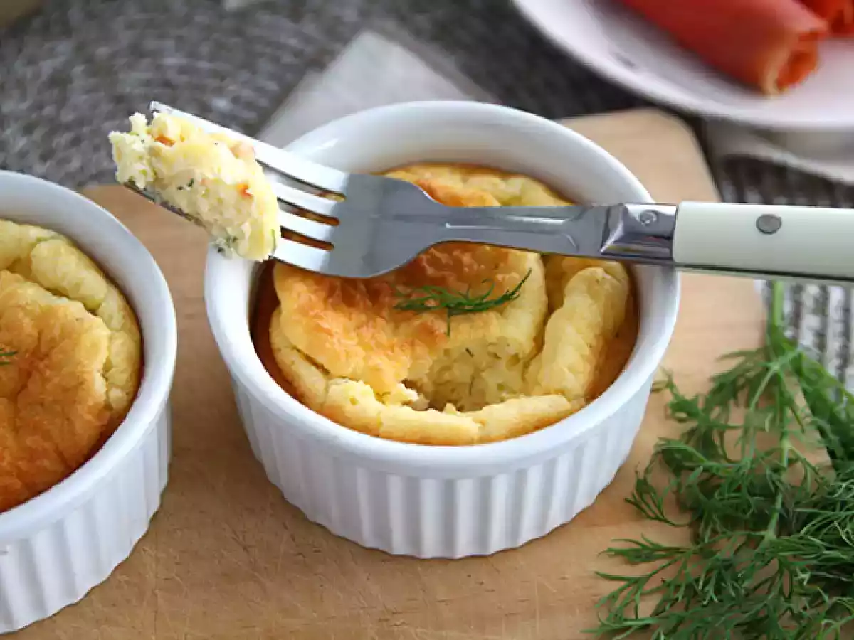 Suflê de salmão com creamcheese - foto 2