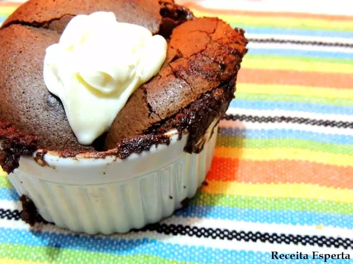 Suflê ou Mousse de Chocolate