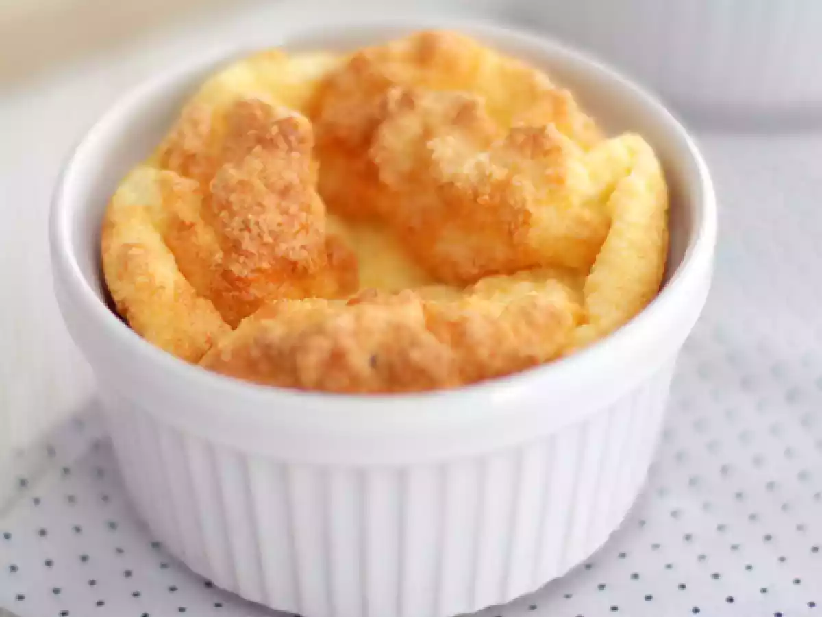 Suflé / Suflê / Soufflé de queijo fácil