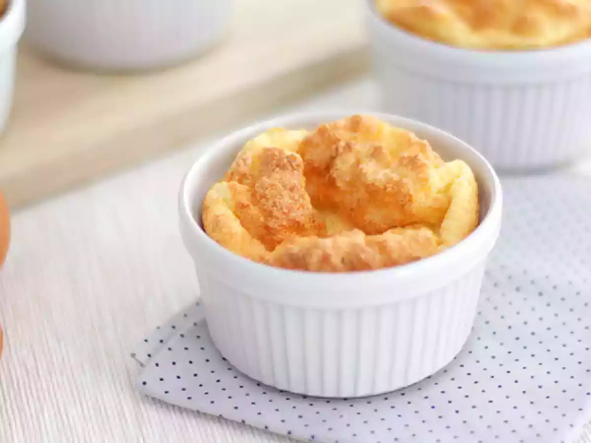 Suflé / Suflê / Soufflé de queijo fácil - foto 2