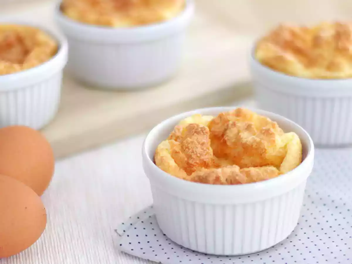 Suflé / Suflê / Soufflé de queijo fácil - foto 4
