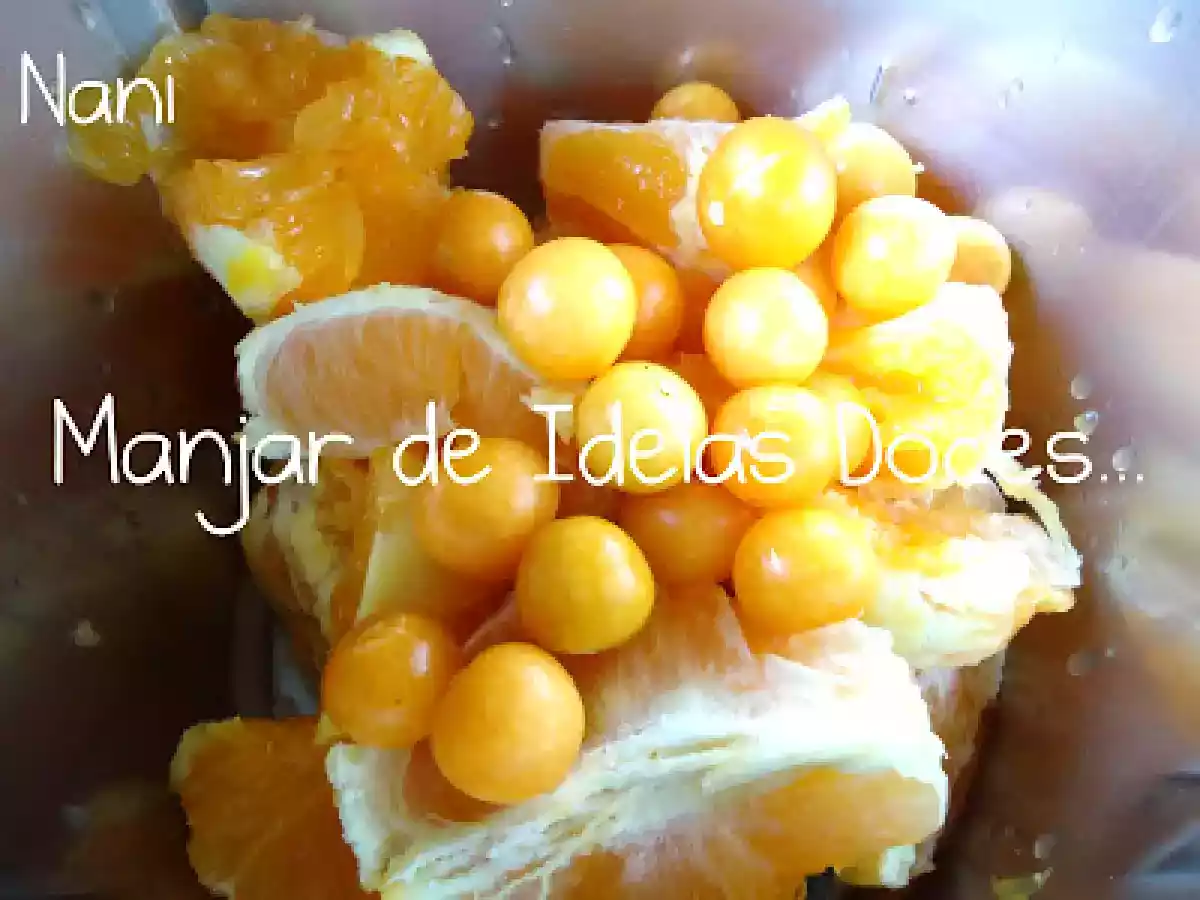 Sumo de Uva Espinha (phisalis) e Laranja - foto 4