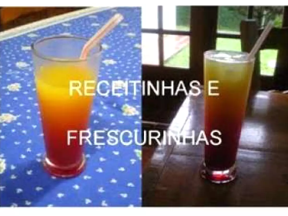 Sunrise - Um Drink para o verão