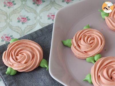 Suspiros (merengues) em formato de lindas rosas! - foto 6