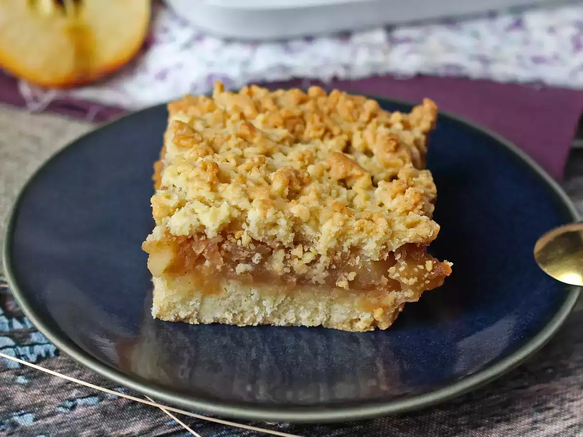 Szarlotka: torta de maçã polonesa com cobertura crocante - foto 7