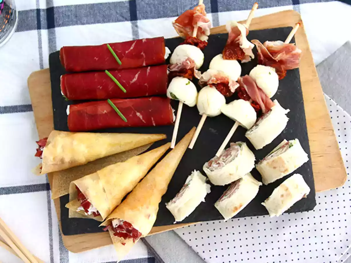 Tábua de frios (carnes frias com queijo) - foto 2