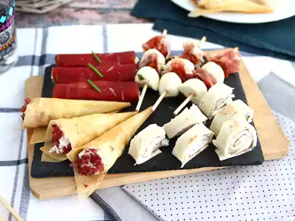 Receita Tábua de frios (carnes frias com queijo)