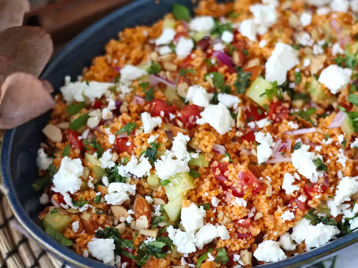 Tabule hidratado no gaspacho, sem cozimento - foto 6