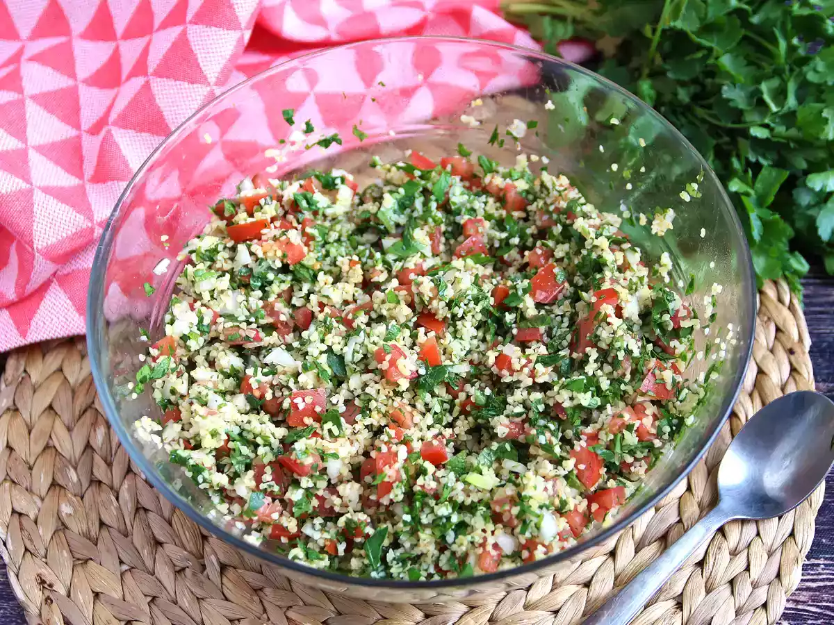 Tabulé libanês, salada fácil e muito refrescante - foto 3