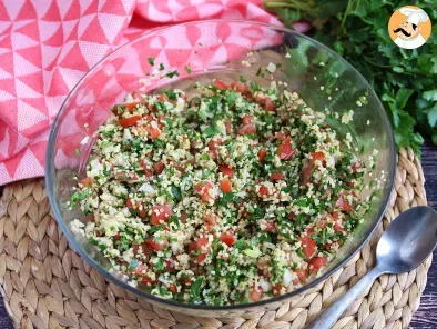 Tabulé libanês, salada fácil e muito refrescante, foto 3