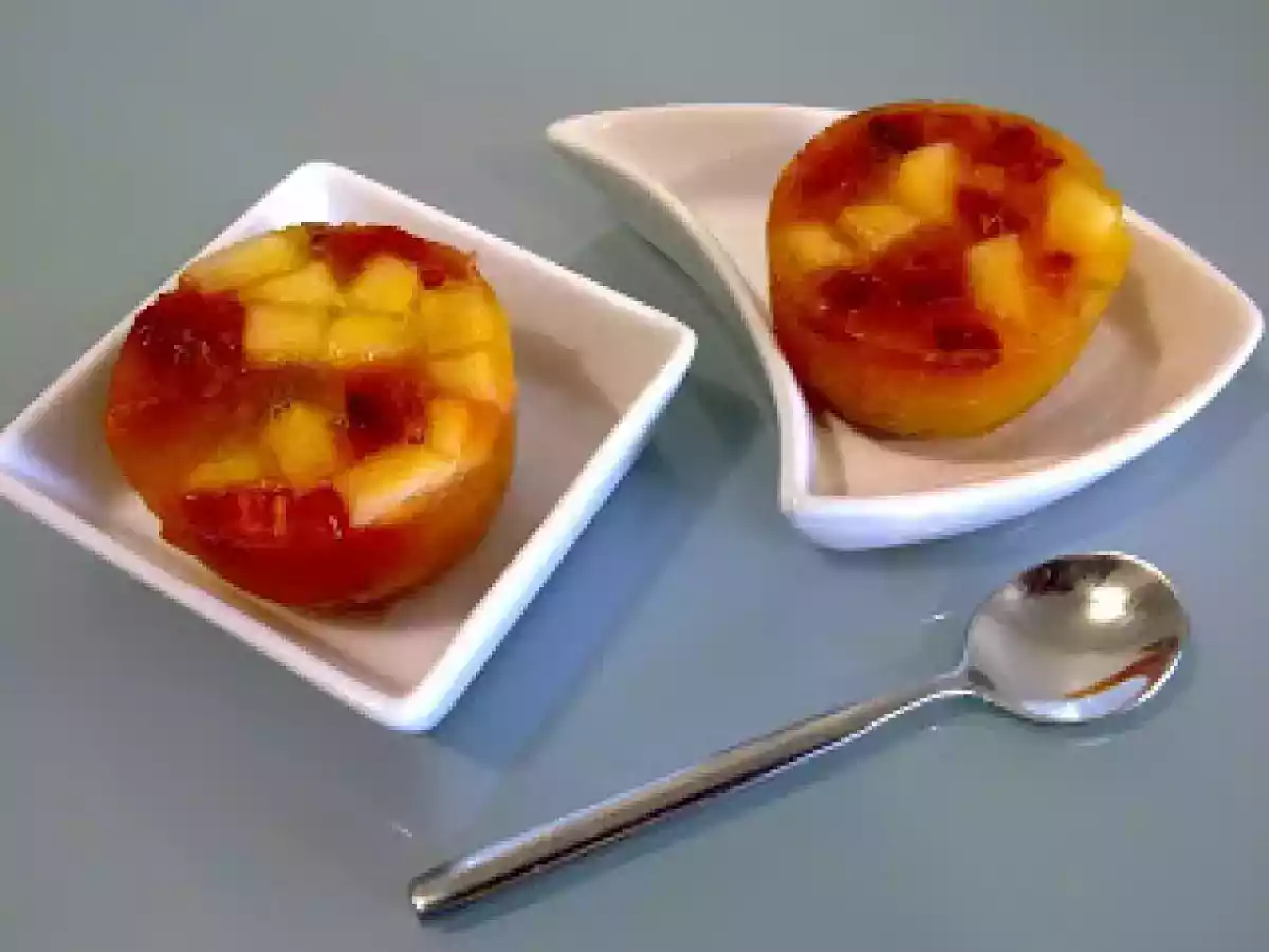 Taças de Fruta com Gelatina de Laranja - foto 2