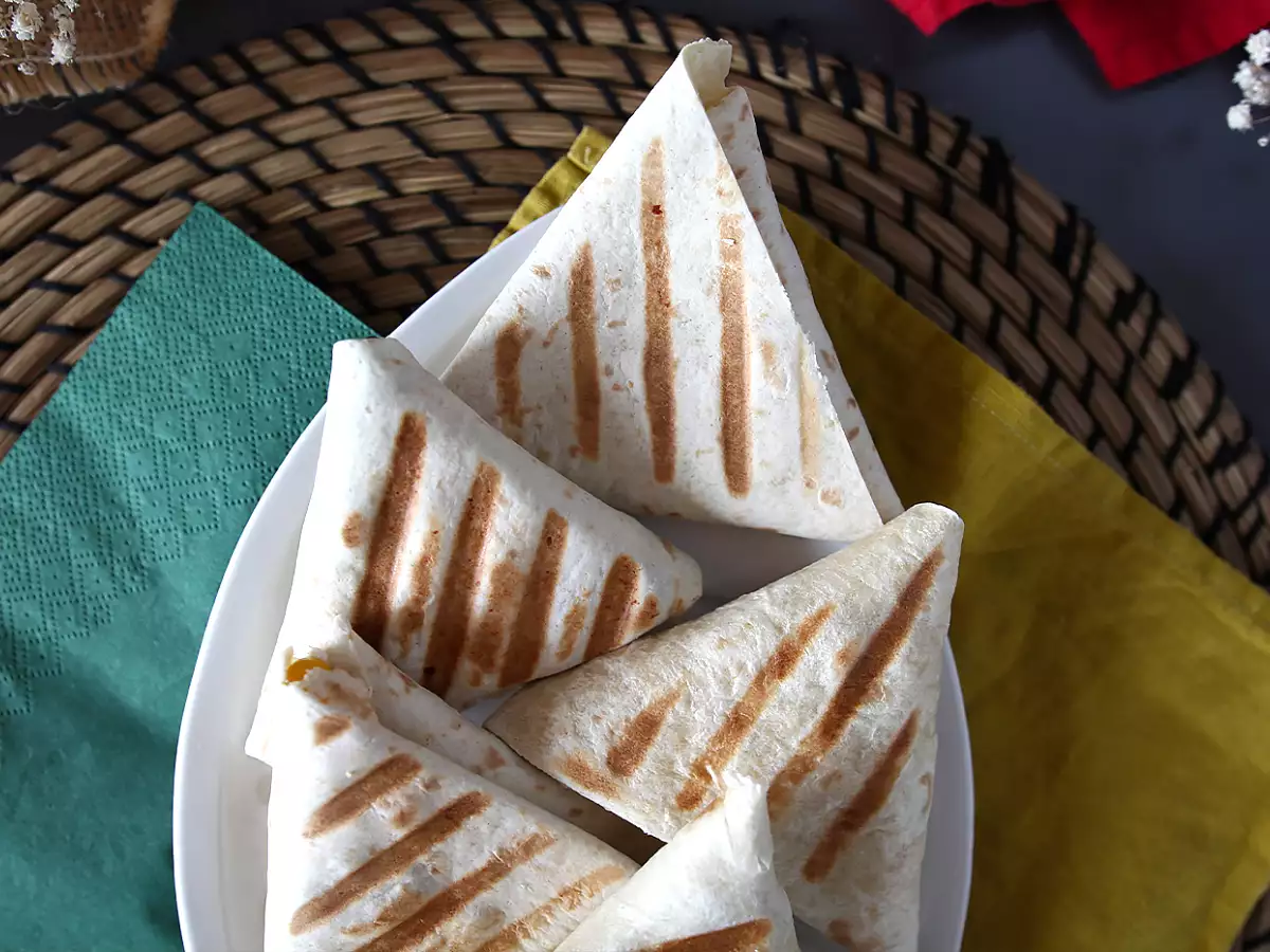 Tacos de chamuças vegetarianos - foto 6