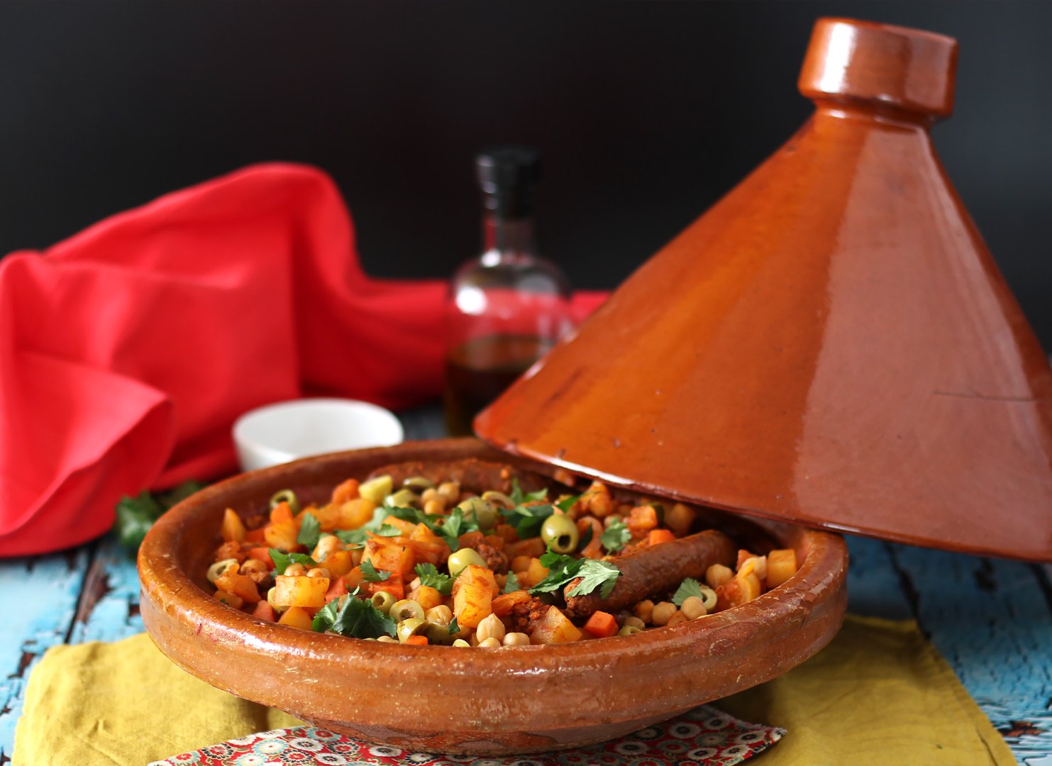 Tajine de carne e legumes Receita Petitchef