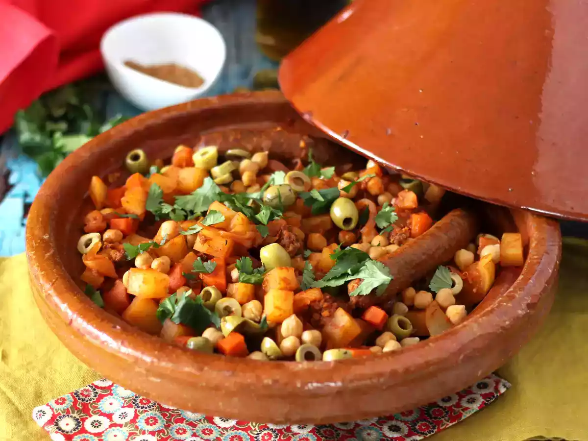 Tajine de carne e legumes - foto 2