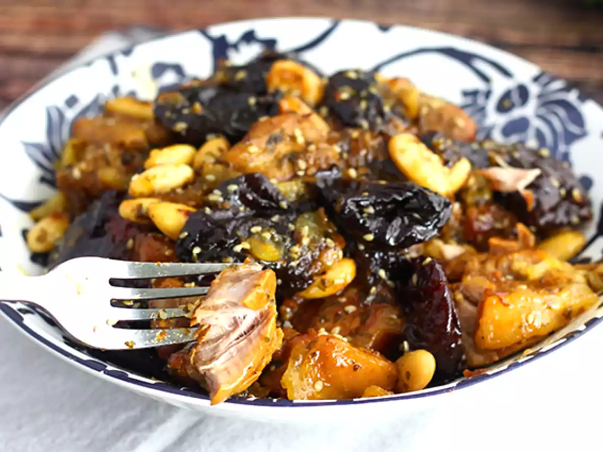 Tajine de cordeiro com ameixas secas (Cozido de cordeiro) - foto 4