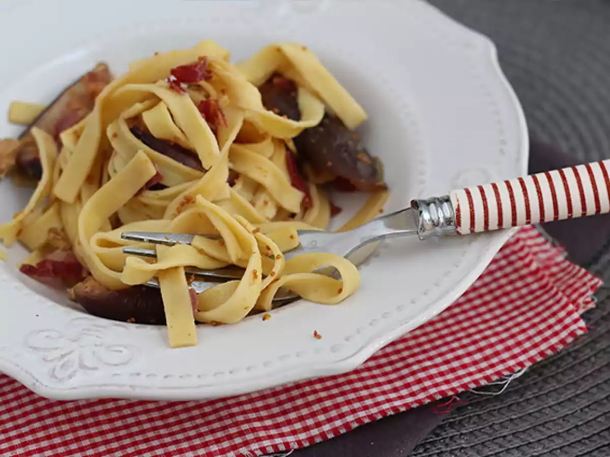 Talharim com figo e pancetta - foto 4