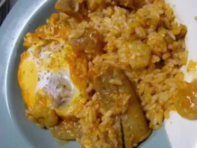 Tamboril com arroz e ovo escalfado - foto 2