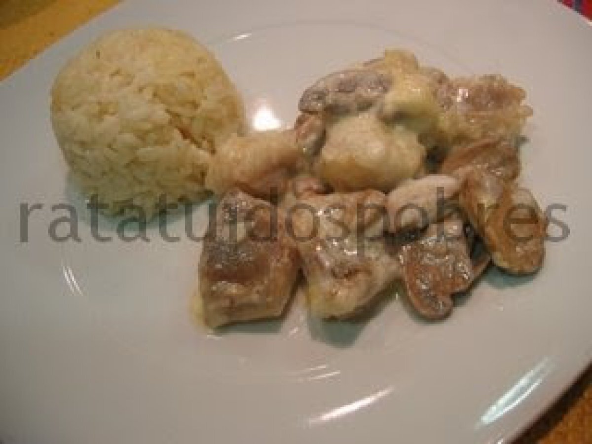 Tamboril gratinado