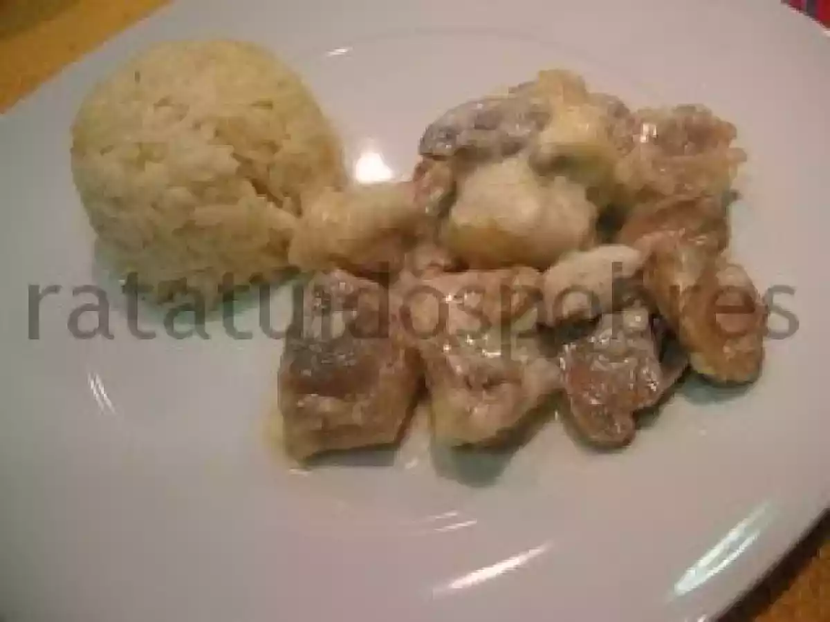 Tamboril gratinado