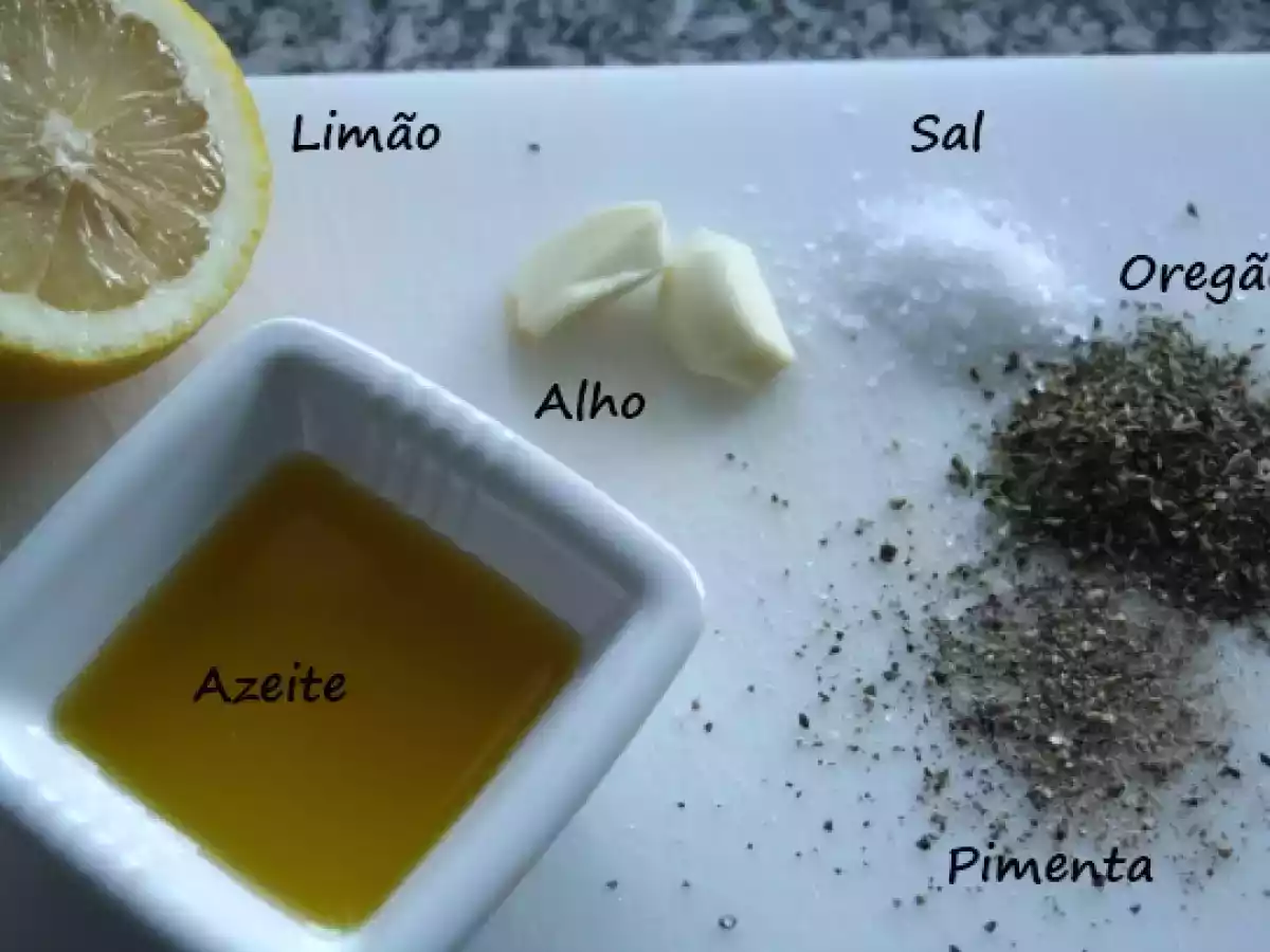 Tamboril marinado e uma salada de feijão branco - foto 3
