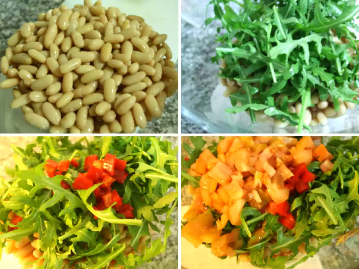 Tamboril marinado e uma salada de feijão branco - foto 8