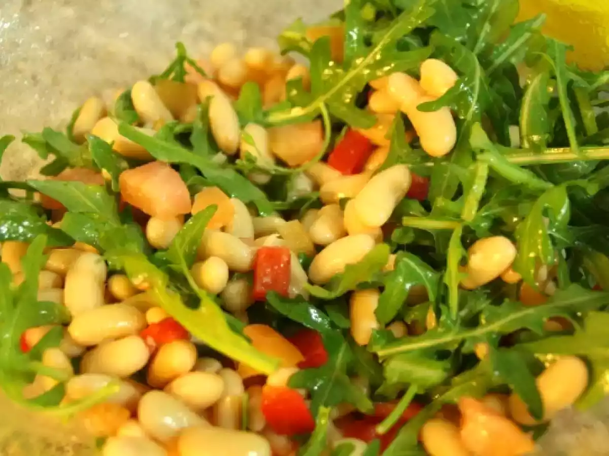 Tamboril marinado e uma salada de feijão branco - foto 9