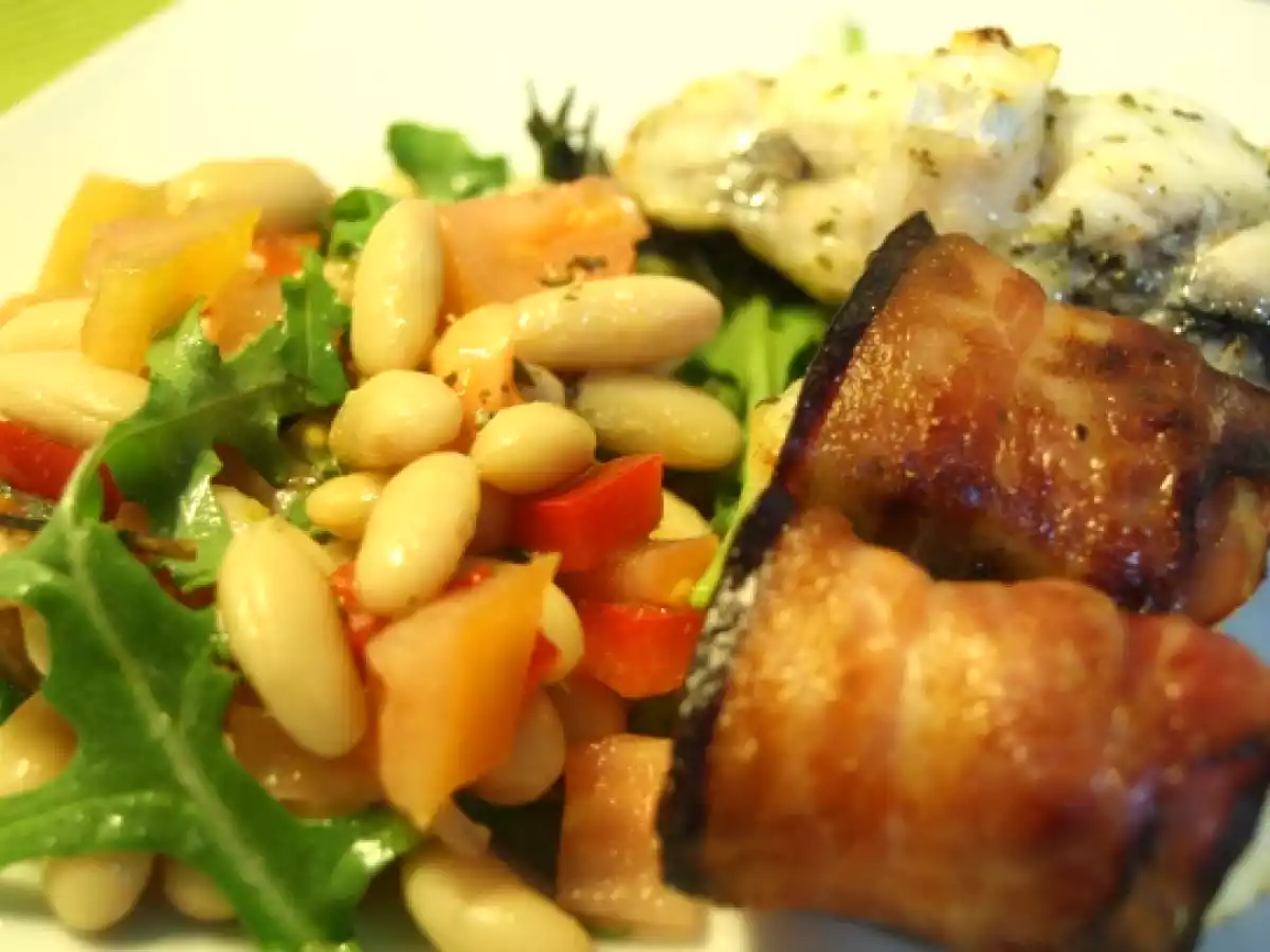 Tamboril marinado e uma salada de feijão branco - foto 12